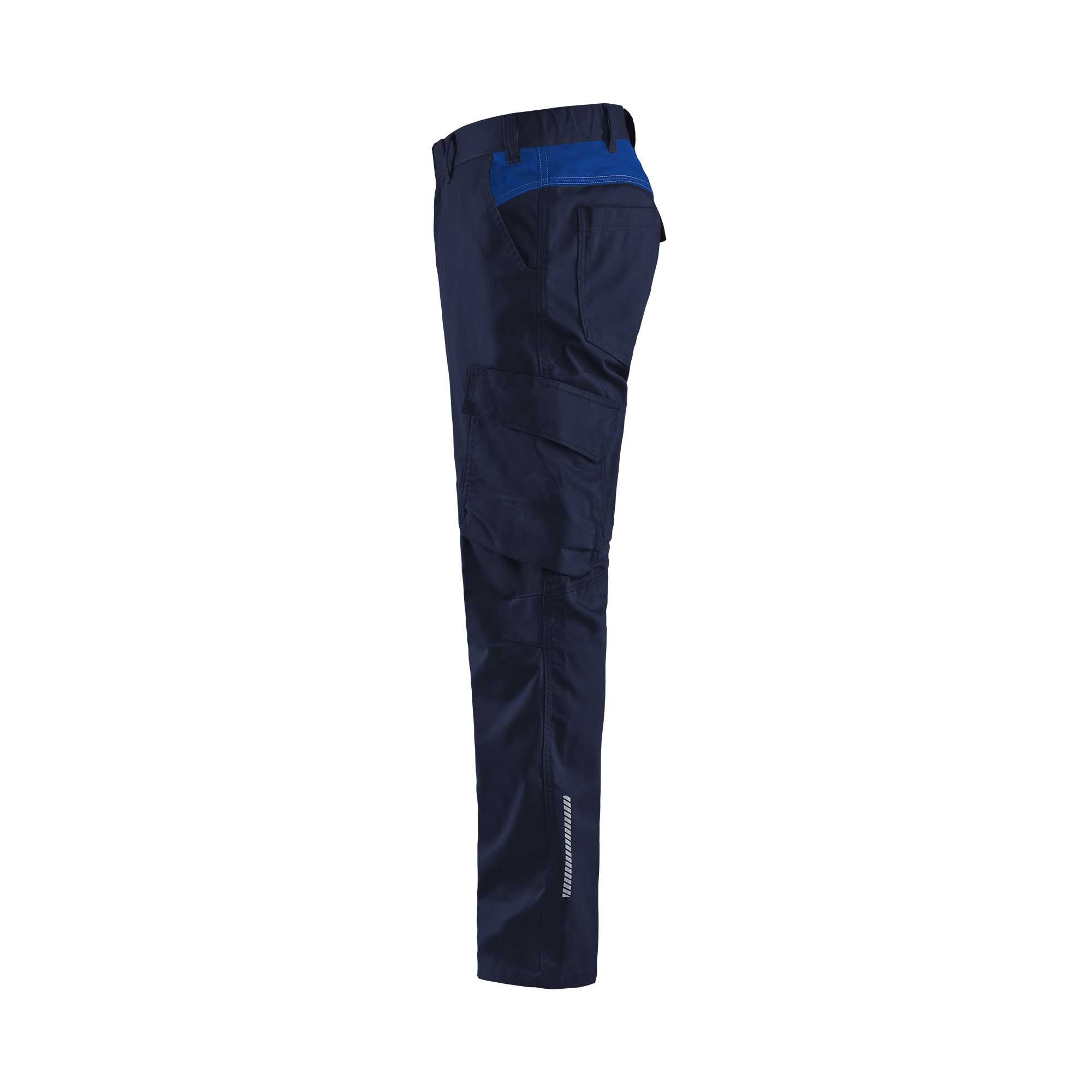 BLAKLADER 14441832 | Industry trousers stretch Hi Vis Reflective Work Trousers Men - twill fabric